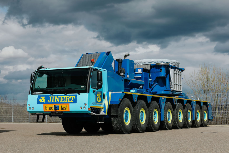 Liebherr revamps Jinert’s fleet with a new addition and a repair
